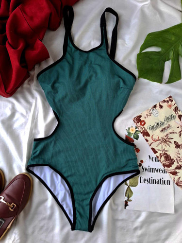 مایو شنا زنانه وارداتی ضدکلر برند SHEIN