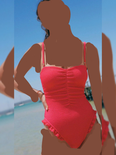 مایو شنا وارداتی مدل فانتزی کاپدار