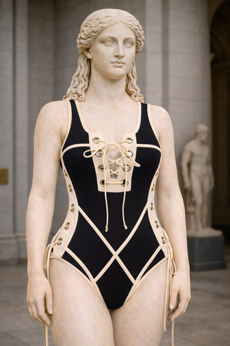 مایو شنا زنانه وارداتی مدل فانتزی